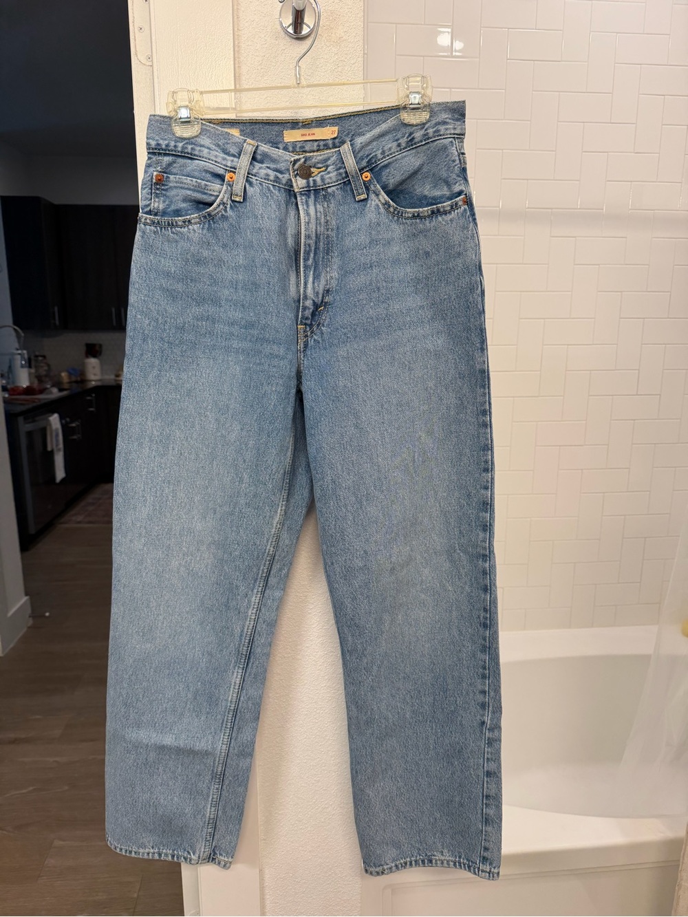 Levi’s Dad Jean Light Wash High-Rise Denim - Size 27